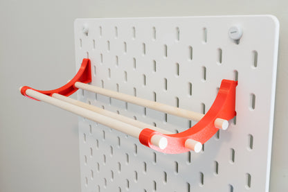 Ikea Skadis Pegboard Tape and Ribbon Organizer