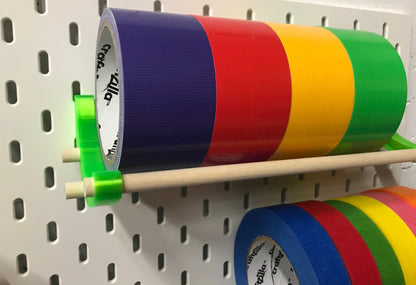 Ikea Skadis Pegboard Tape and Ribbon Organizer